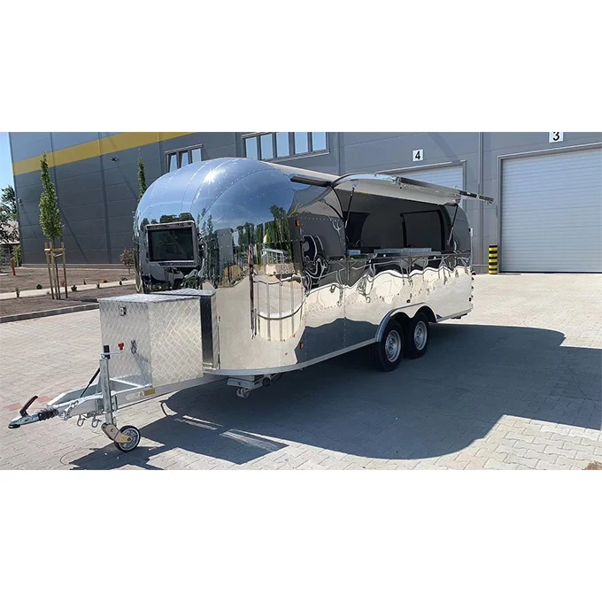 New Type Street Selling Fast Food Van Trucks Fries