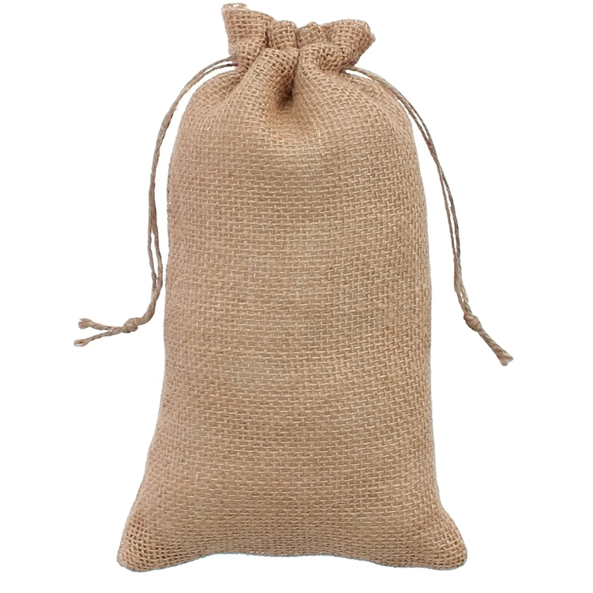 Jute Hessian Burlap Drawstring Sand Bag 100% Natural Eco & Weather Friendly Biodegradable from Bangladesh