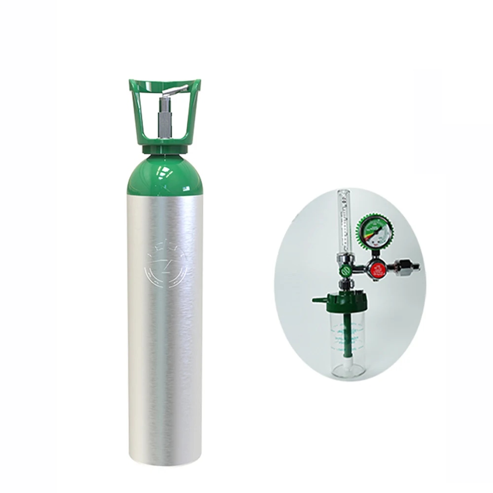 Factory Wholesale Custom 0.29-50L Aluminum Medical High standard fast delivery aluminum medical oxygen gas cylinder