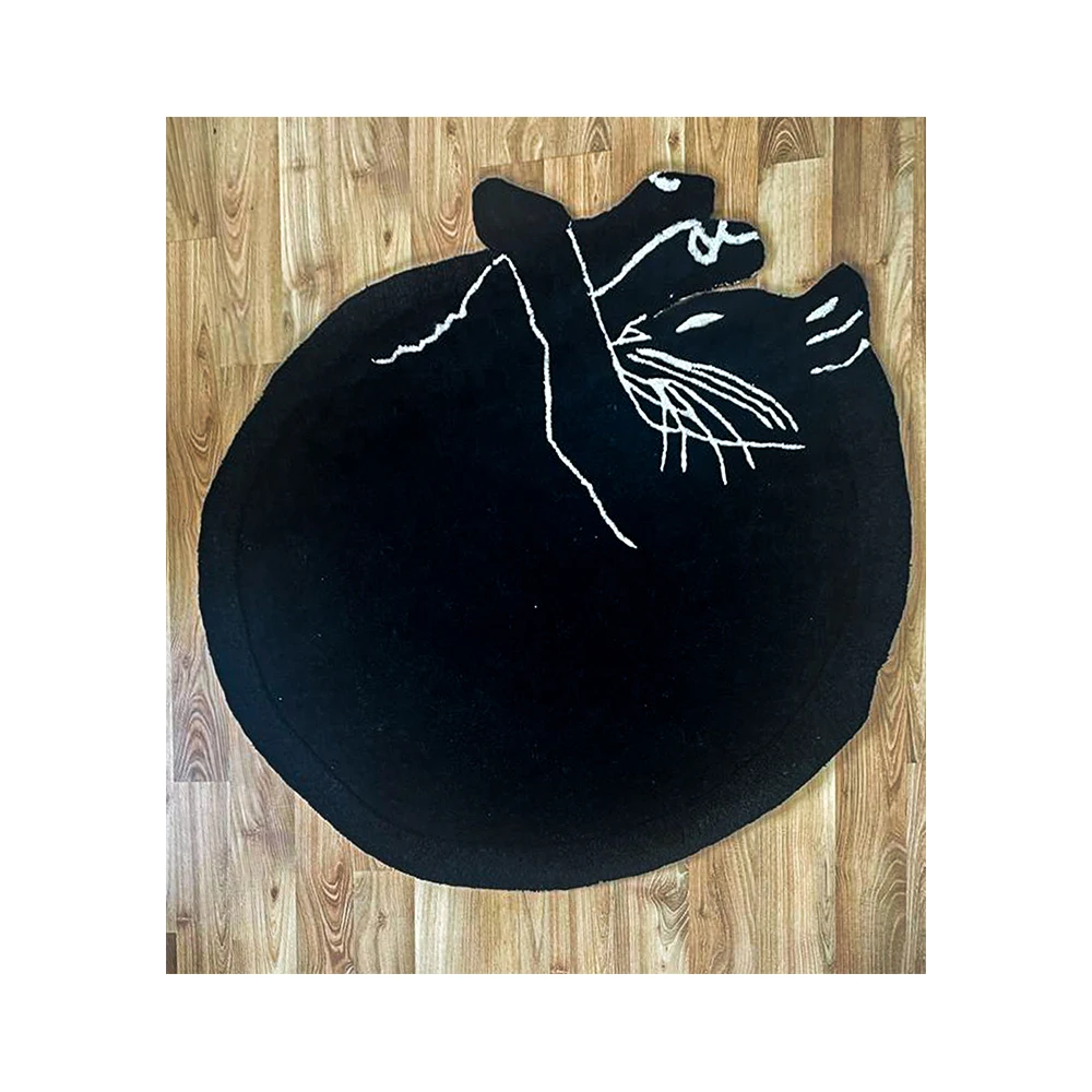 Indian Manufacture of Wool Tufted Carpet Non-Slip Bathroom Living Room Carpets Available At Affordable Price