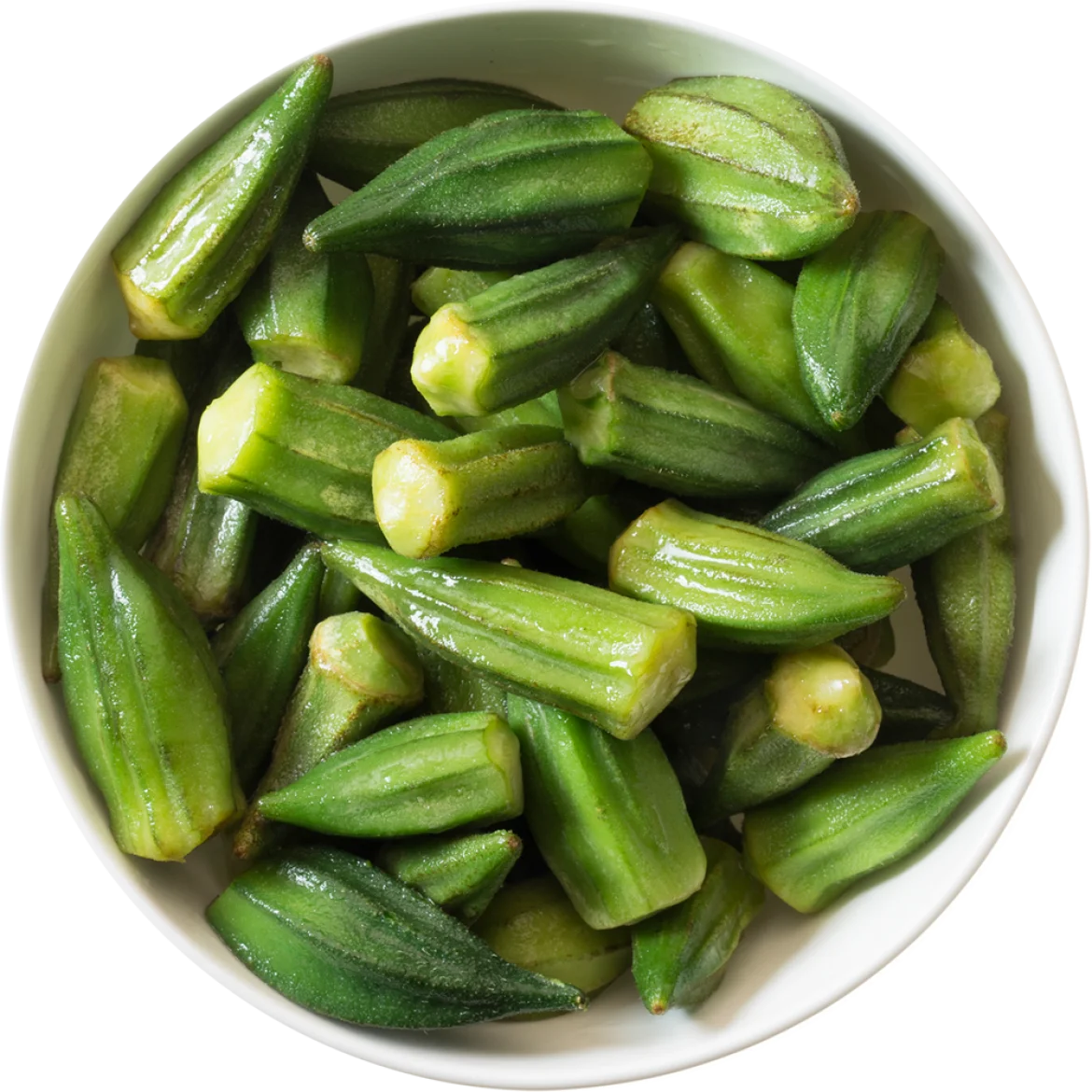 100% свежие овощи Okra дамские пальчиковые Органические родные продукты okra из