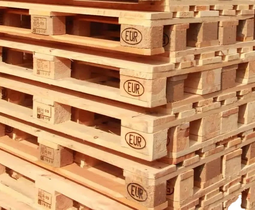 Hard Wood 4 way wooden EURO PALLET EUR/ EPAL PALLETS With Color yellow Size 1200x1000x150mm Available For Sale