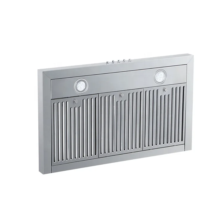 Manufacturer wholesale pyramid kitchen chimney with baffle filters cooker range hoods wall-mounted pyramid chimney hood