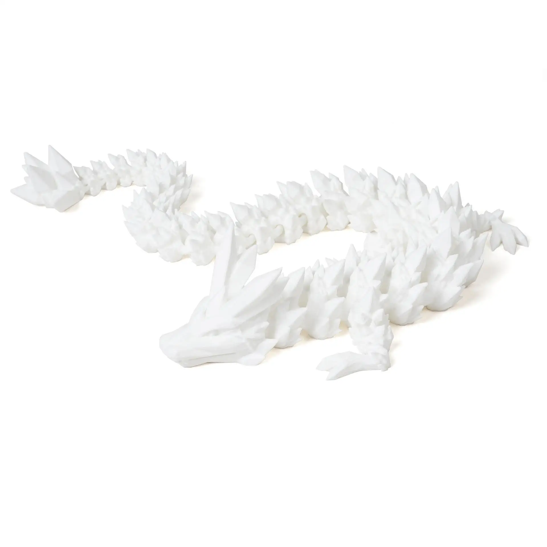 3d printed dragon ornament Chinese dragon hand puppet crystal dragon kids toys