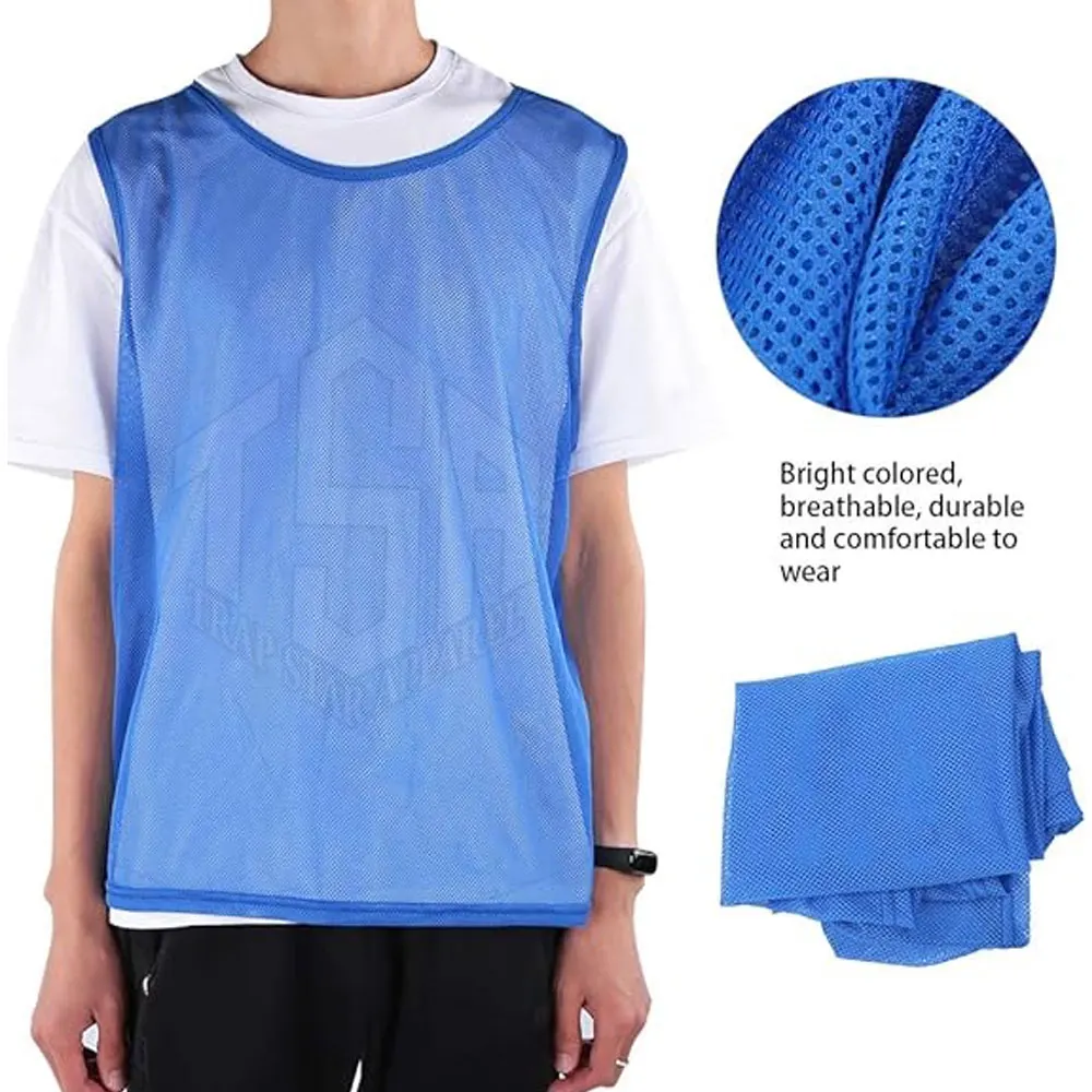 Soccer Training Bibs Sports Mesh Bibs Football Soccer Rugby Sports Mesh Bibs Training Vest Sports Vest
