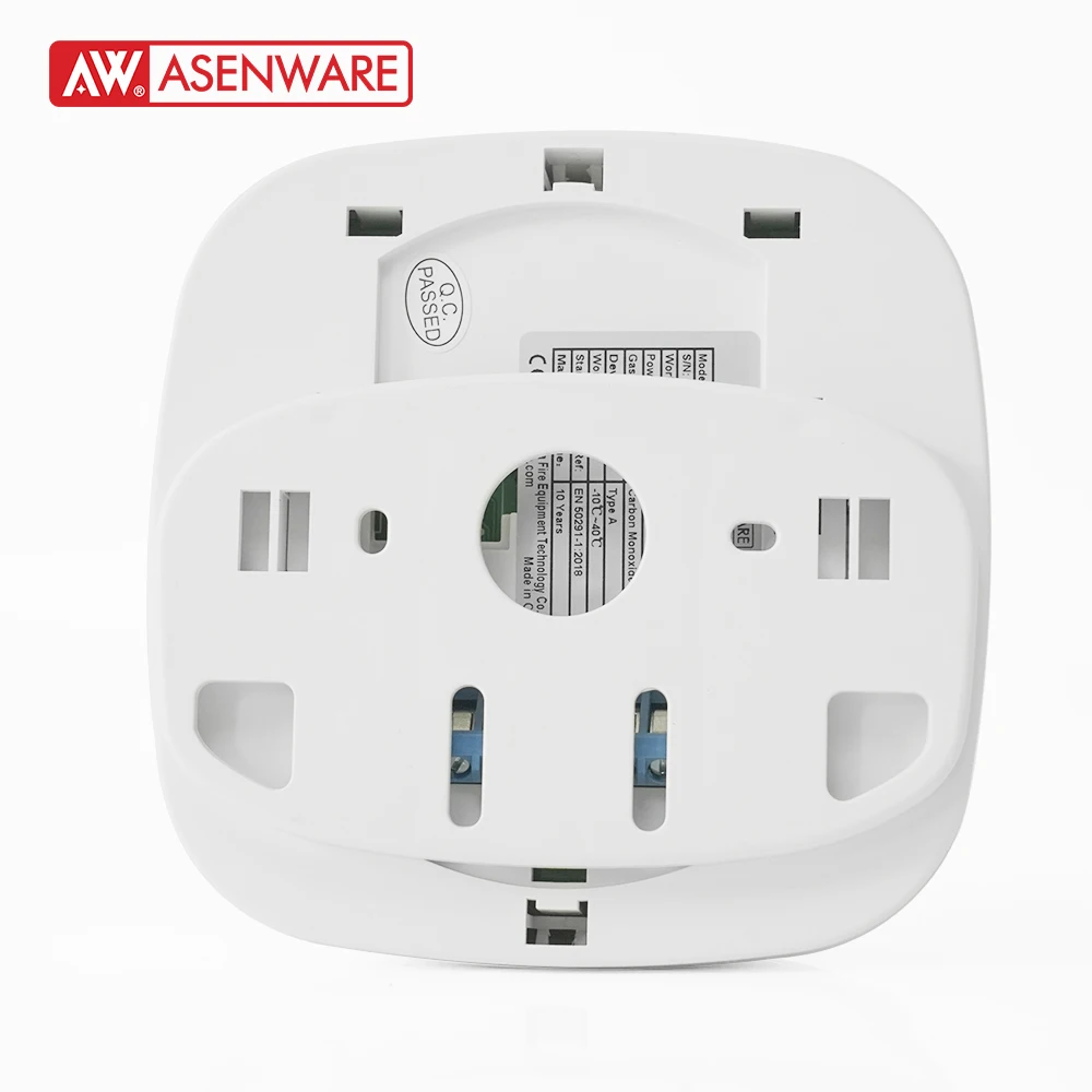 Asenware AW-D125C обычных автономный аккумулятор 4 провода детектор угарного