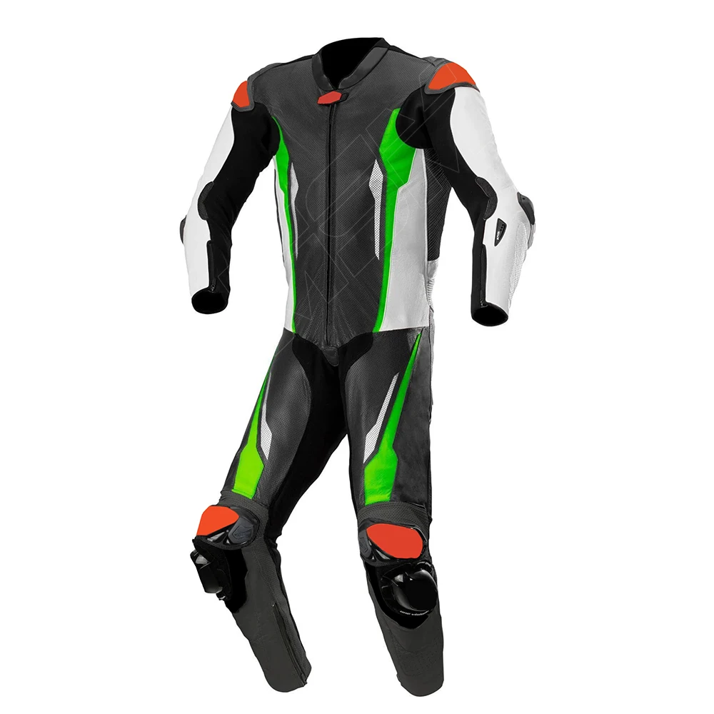 Customized Leather Racing suit Motorbike Leather Jacket Custom Brand Cowhide Motorcycle Leather motorcycle & auto racing wear