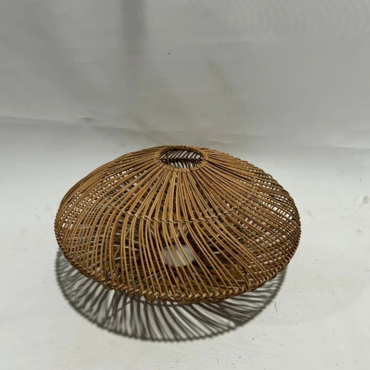 Hot Selling Rattan Lampshade Frame Handmade For Home Decor Oem Standard Packaging Made In Vietnam Factory
