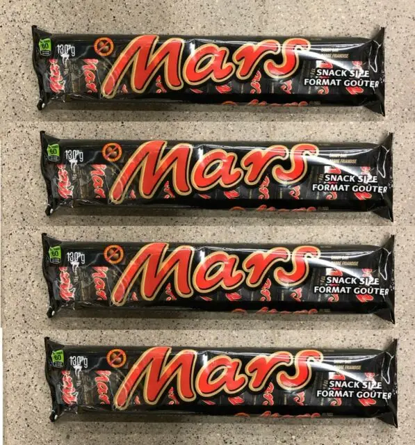 Mars White Chocolate 100g Pack of 4 / Mars Black Dark Chocolate Bundle
