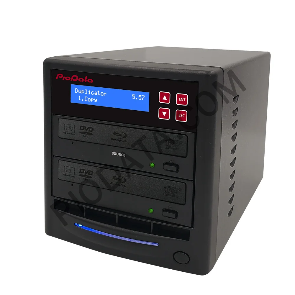 PIODATA 1 to 1 Blu-ray BD M-Disc CD DVD Duplicator Copier Standalone Tower