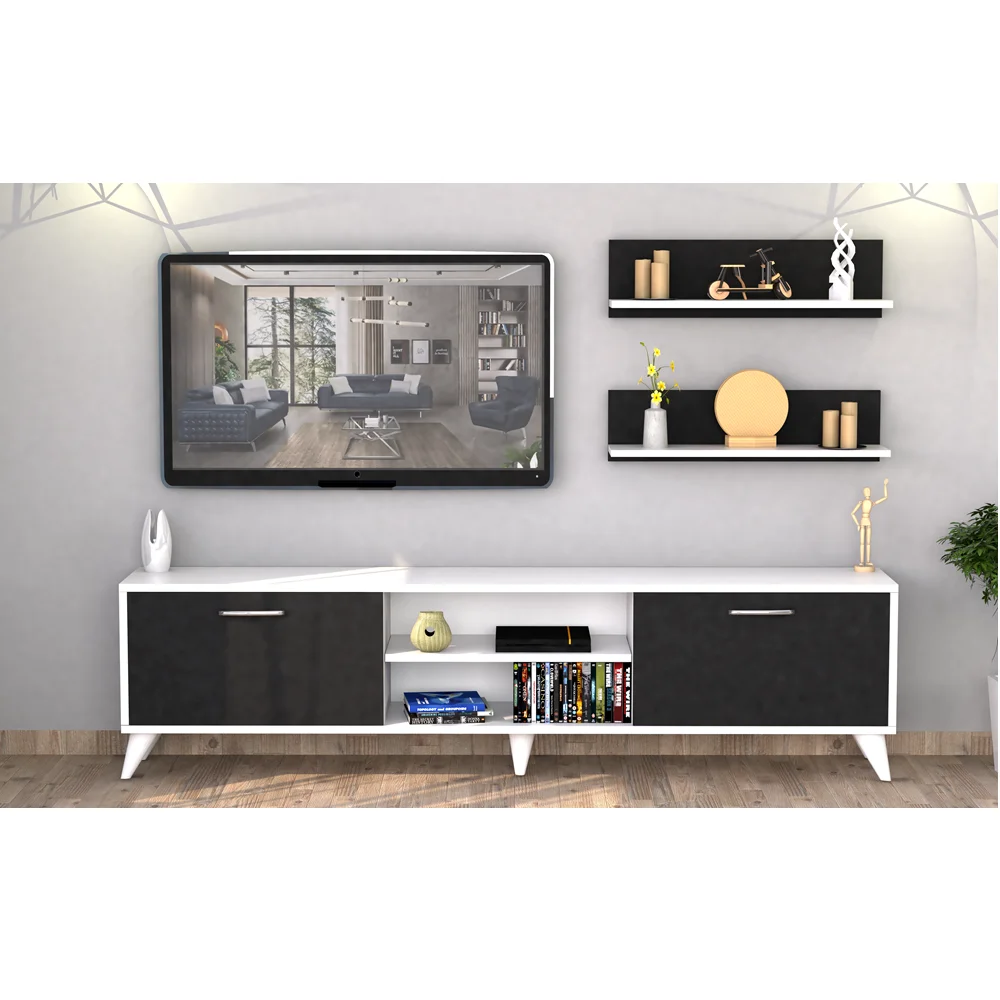 Оптовая продажа подставка для телевизора Zumrut высококачественный прочный современный дизайн сочетающий элегантность и функциональность стильные надежные подставки телевизоров