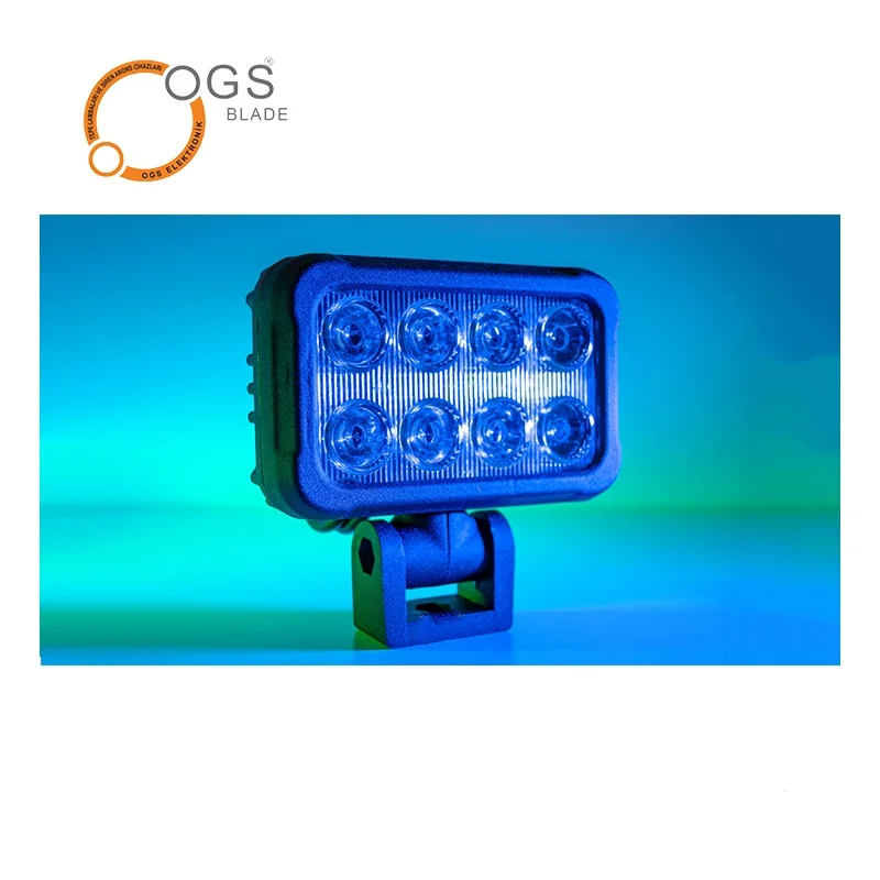 Led Lightbar for Offroad Emergency Vehicles Fire Truck Light Bar 3W Leds Grille Strobe Light Projector LED Lights