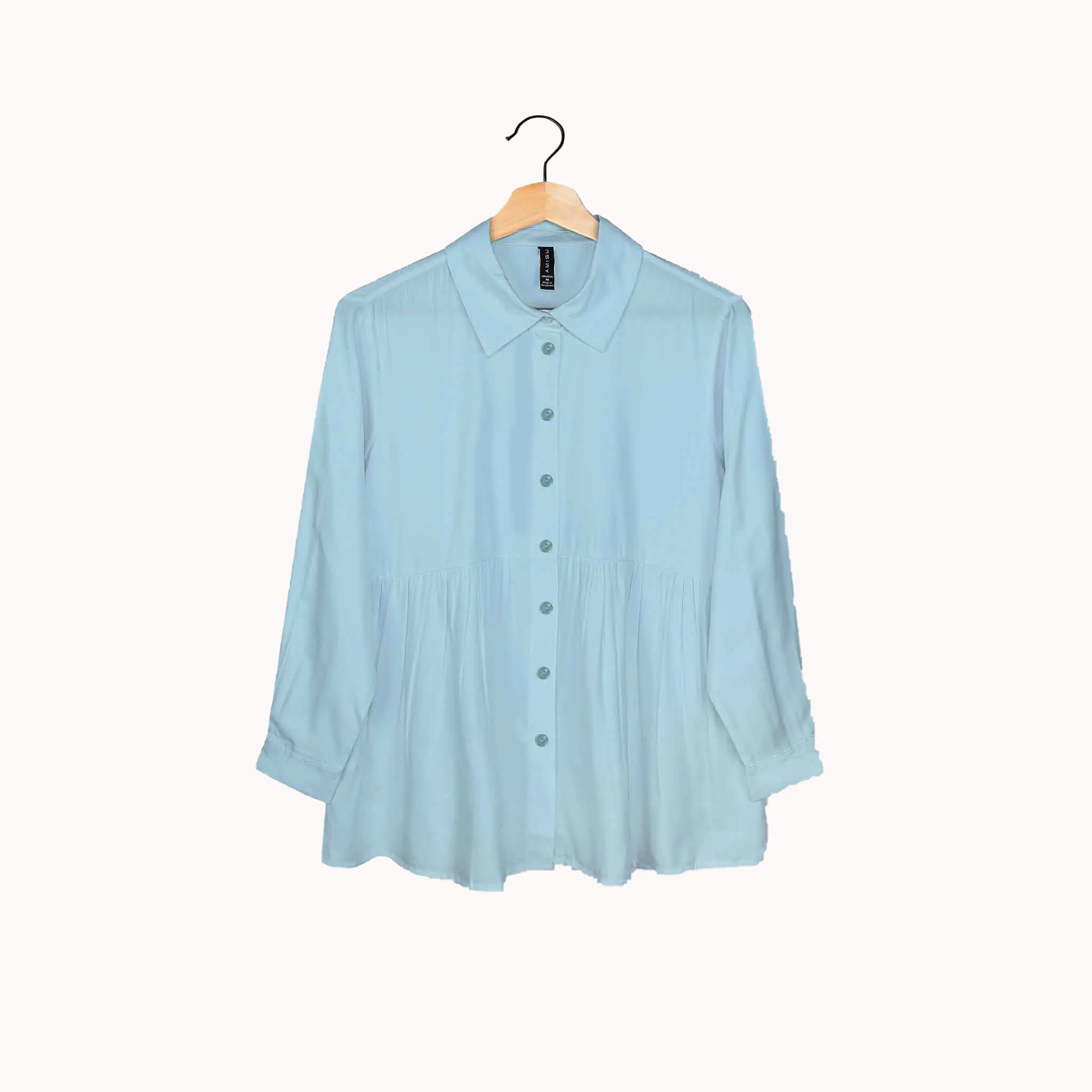 2024 Elegant Women Long Sleeves Ladies woman tops fashionable loose Chiffon blouse Custom design