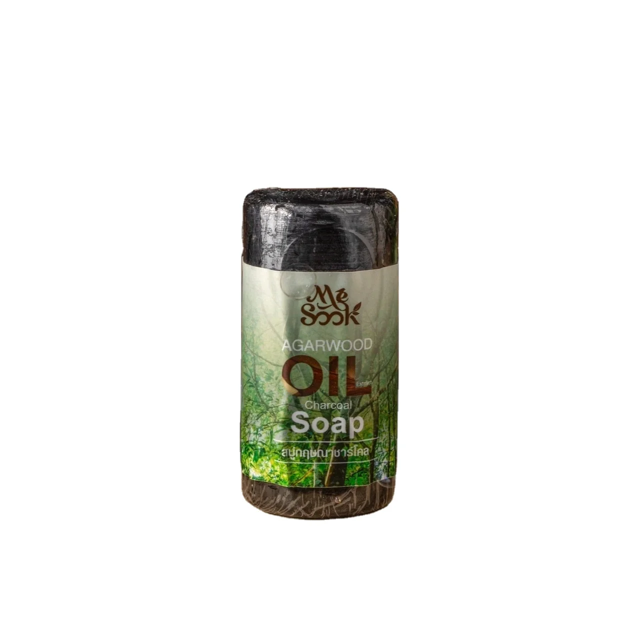 Agarwood Charcoal Soap Made From Natural Agarwood Extract Organic Soap Bath Supplier From Thailand Size 100 Grams