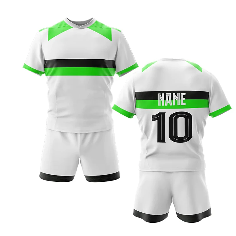 Best New Design Your Custom Team Wear Custom Printing Rugby Uniform / Factory Made Wholesale Price Quick Dry Rugby Uniform
