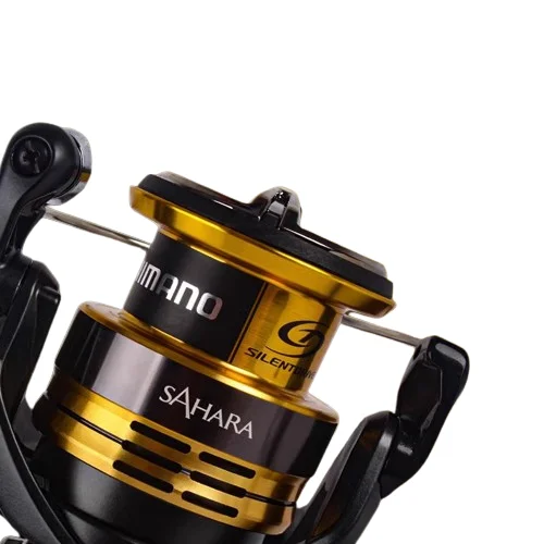 22 Model Shimano Sahara Spinning Reel with Long Cast Slanted Spool Metal Lure Fishing Reel