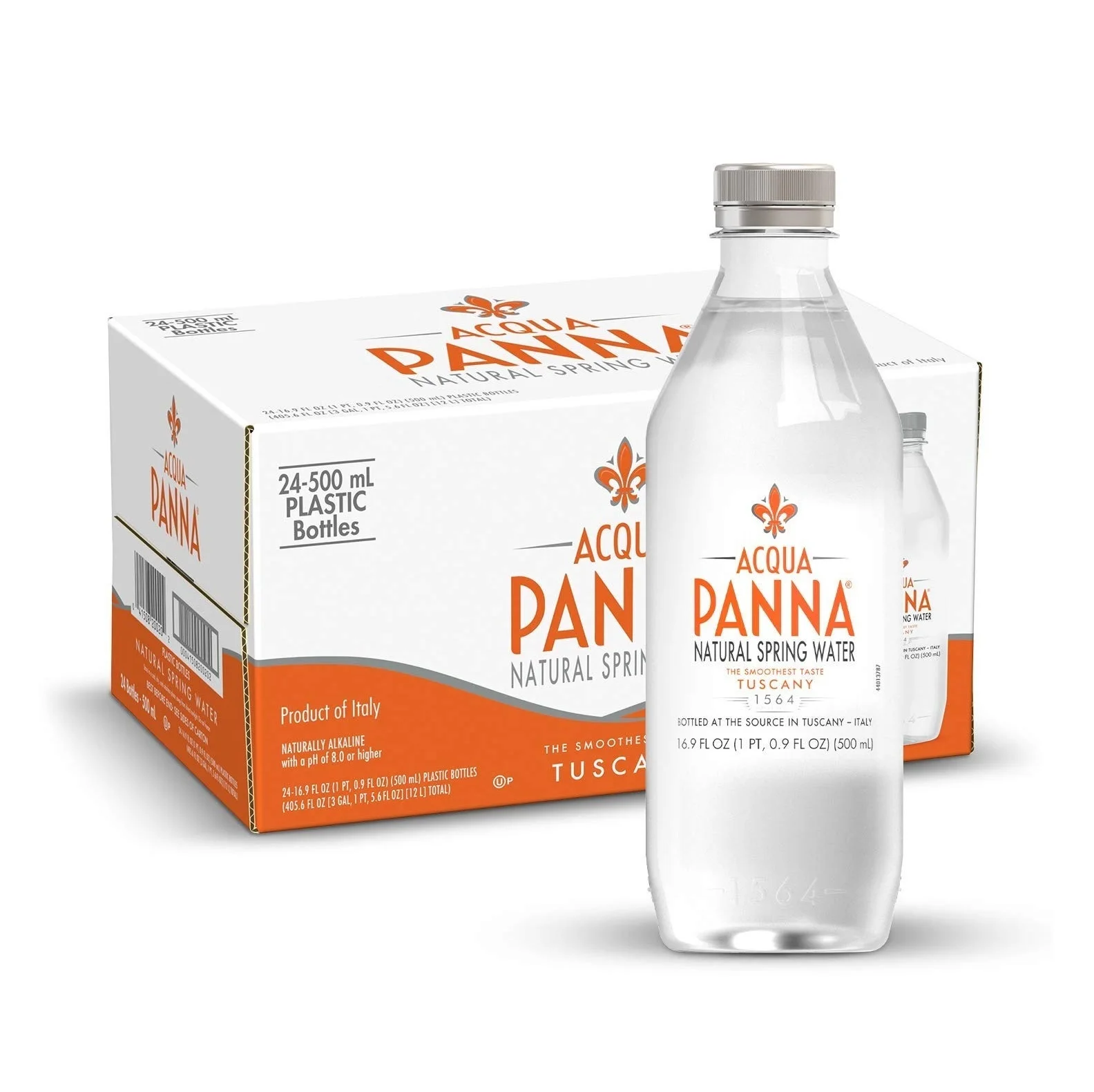 Bulk sales cheap Acqua Panna Natural Still Water Glass 250ml Pack of 24 Pure acqua panna natural spring water