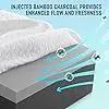 Ice Cube Cooling Memory Foam Pillow for Side Sleepers to Support Head & Neck for Pain Relief