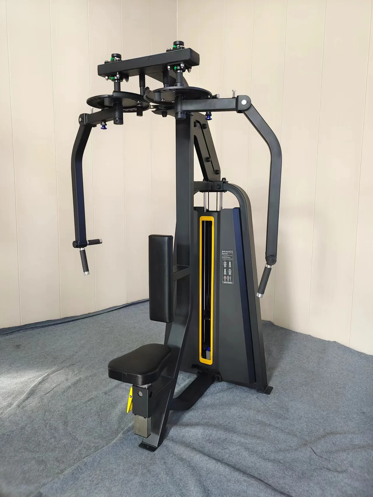 Owl Hot Sales Commercial Exercise Fitness Equipment Strength Machine Pin Loaded Pearl Delt and Pec Fly Chest training