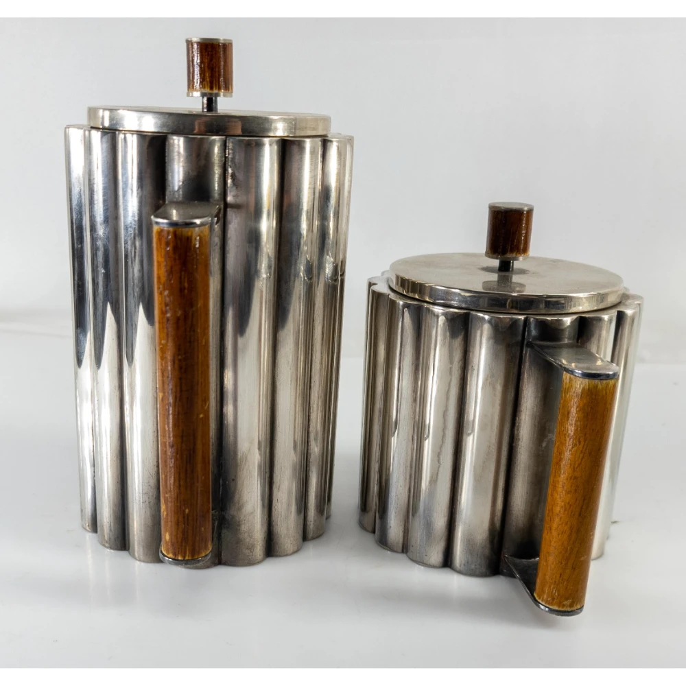 Stainless Steel Table Top Metal Teapot Sets Premium Quality Customized Shape Kitchenware Utensils Tools Coffee Tea Sets