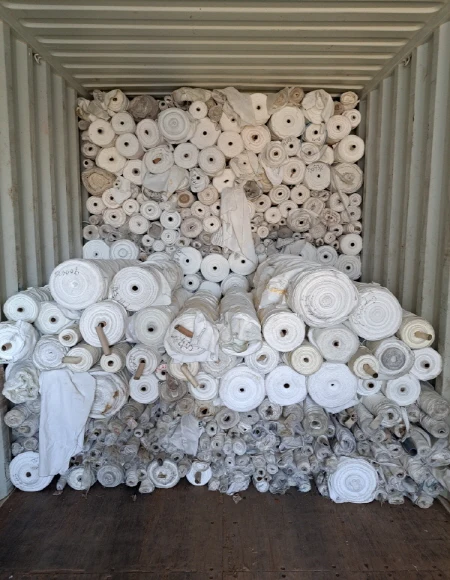 Made In Korea Best Selling POLYESTER WOVEN FABRIC GREIGE INGREY Stocklot Top quality fabric With Best Price and  Good Condition