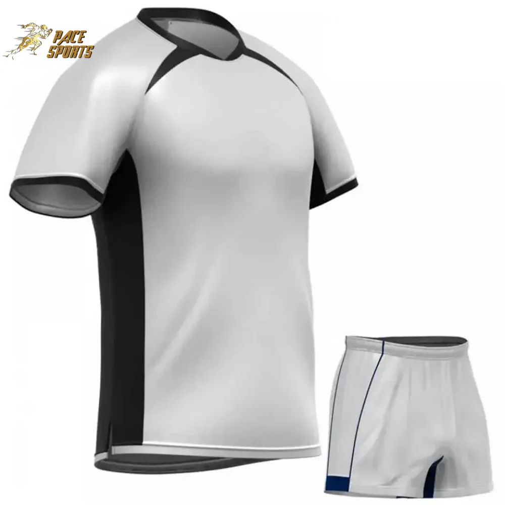 High Quality Sublimated Rugby Shirt with Shorts Unisex Sportswear Latest Design Stylish and Breathable Hot Sale Uniform Set