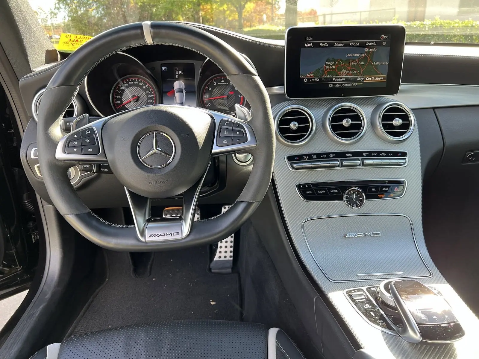 Подержанный 2018 Mercedes-Benzz AMG C 63 S
