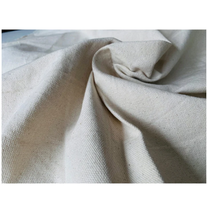 Superior Quality Top Selling 200 gsm to 310 gsm Wholesale 100% Cotton 10 Ounce Duck Fabric for Shopping Bags and Dresses