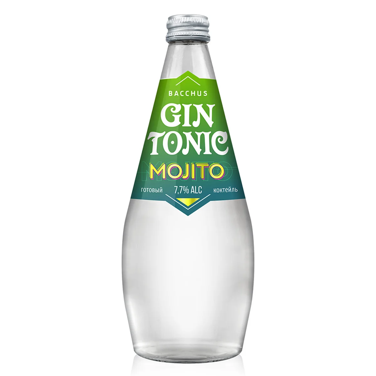 Popular alcoholic cocktail gin tonic Mojito refreshing taste 0,7 l , 7,7% alc. famous Cuban cocktail