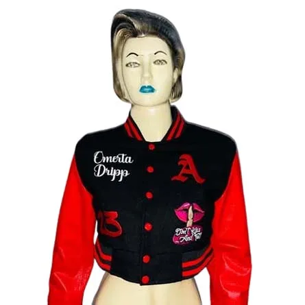 Ladies Hot Pink Varsity Jackets, Women Baseball Jackets, Girls Varsity Jackets