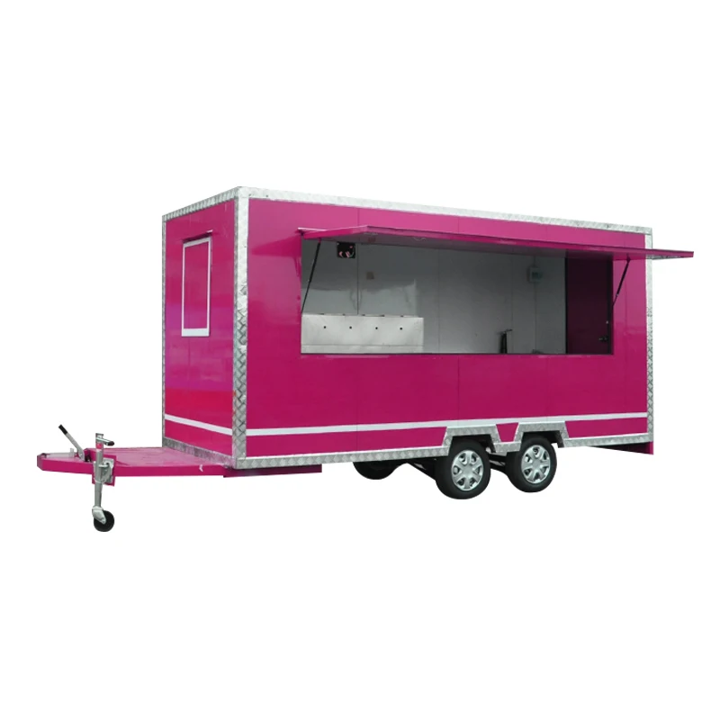 100% Fully Equipped catering ice cream mobile food truck/ sales permit used food truck/ outdoor food truck ready for supply