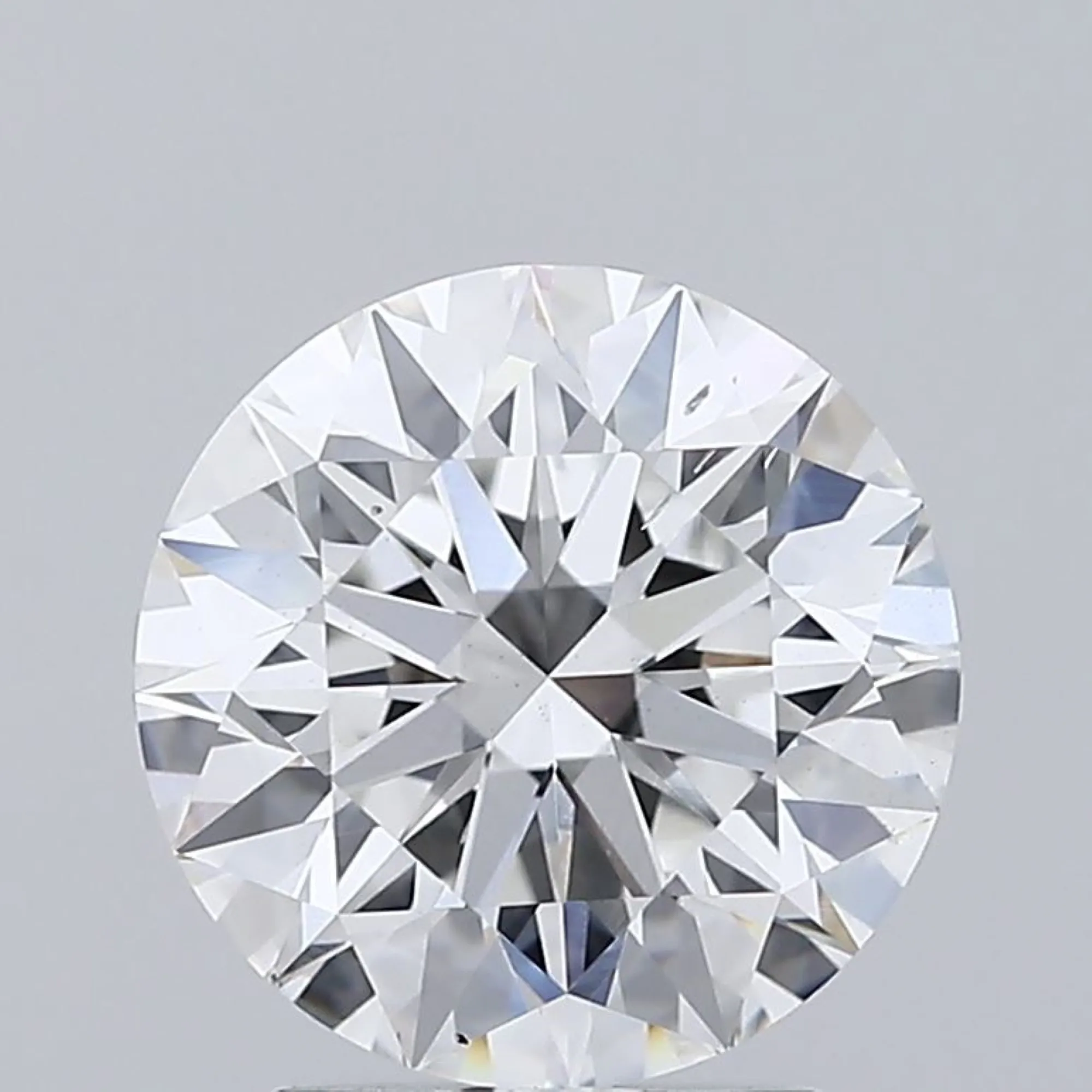 2.31ct Round Brilliant Cut Lab-grown Diamond  IGI Certified  F Color  VS2 Clarity  Lab-Stone