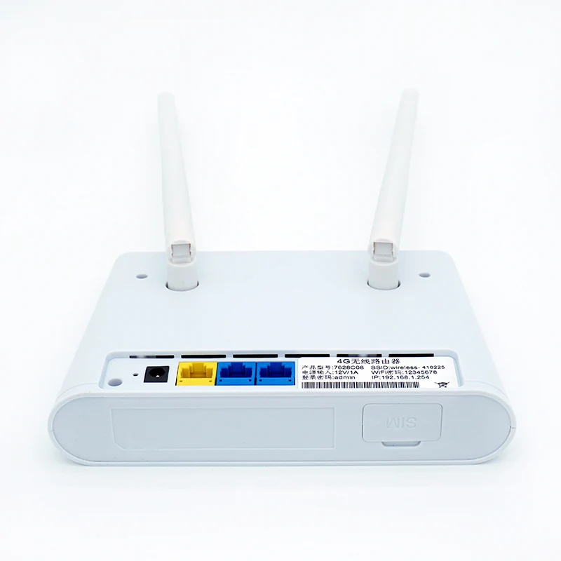 High Speed Dual-Band  4G Wifi Router lowest price  best performance Wireless Module with Sim Card Slot lte  3 lan Ip camera