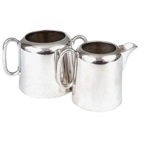 Best Selling Small Stainless Steel Bell-Shaped Coffee Pitcher Sugar & Creamer Pot for Frothing Milk and Espresso Ounce Creamer