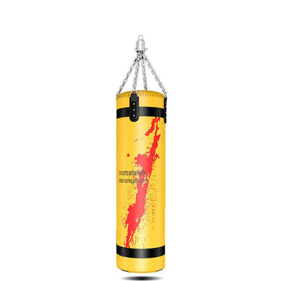 Wholesale MMA Kick Boxing Punching Bag Premium PU Leather Punching Boxing bag Customized Printed Logo Heavy boxing Punching Bag