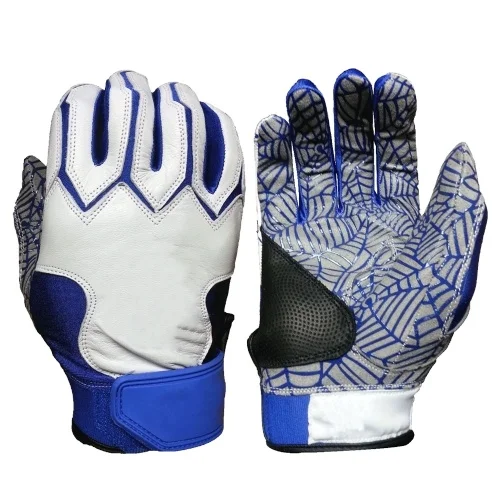 Custom Design Baseball Batting Gloves OEM Service Leather Baseball Batting Gloves for Sale