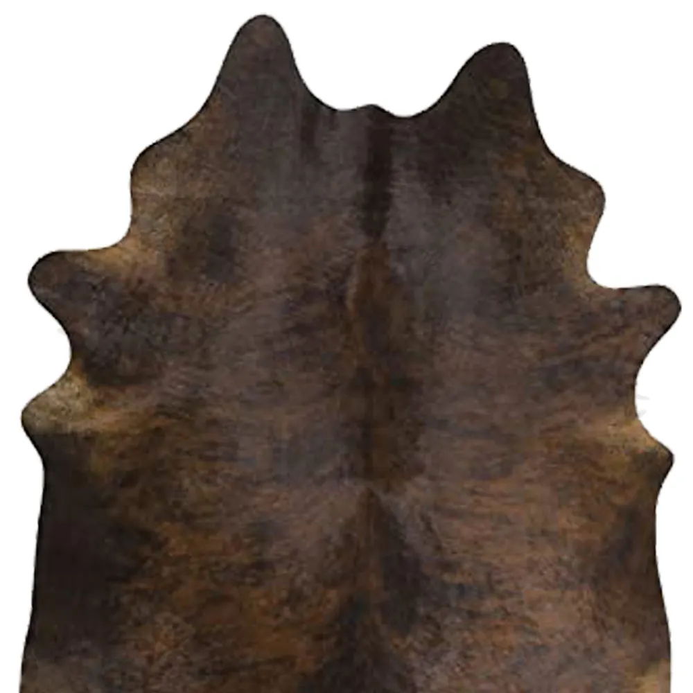 100% Natural Leather Cowhide Rug Premium Quality Antique Carpet Dark Brown Cowhide Area Floor Rug Living Room Decor Carpet