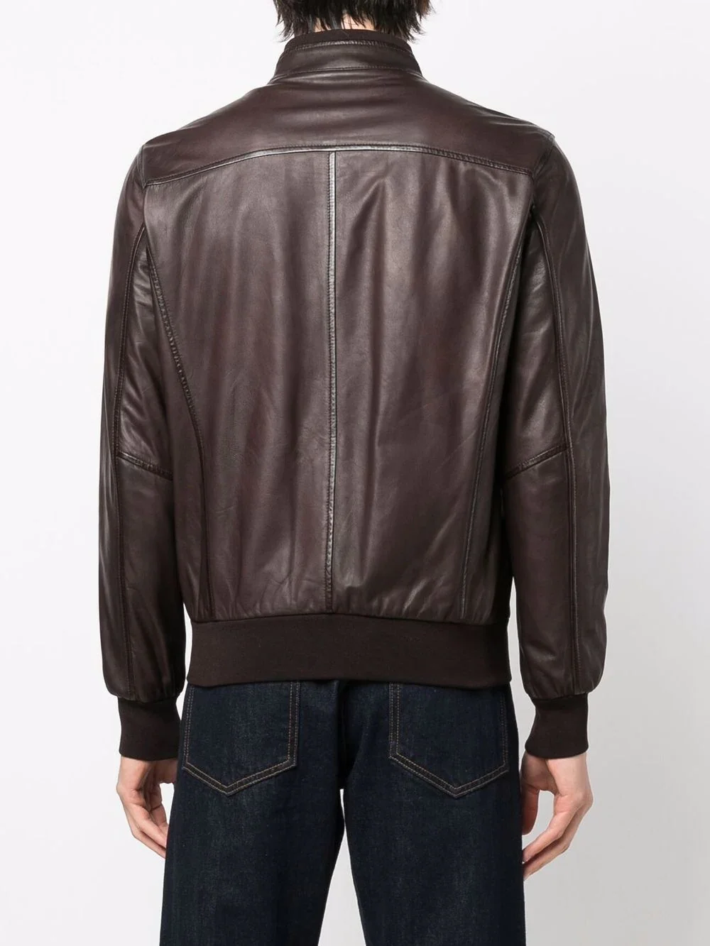 High Quality Brown Leather Fashionable Jacket men slim fit Customized motorcycle Jacket unisex men women leather jacket