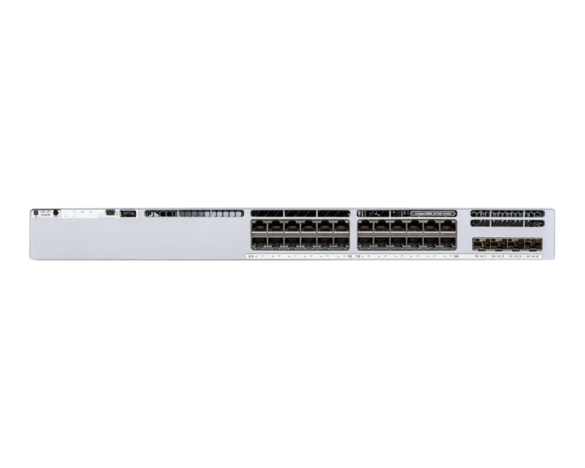 C9300L-24P-4X-A Network Advantage - switch - 24 ports - managed - rack-mountable 24 x 10/100/1000 (PoE+) + 4 x Gigabit SFP (upli