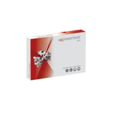 Bone Graft Granule Stick Block Crunch 5x20mm (4pcs) 12,96cc Synthetic Osteoconductive Granule TCP Osteoconductive Osteoinductive