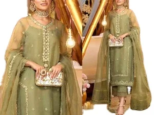 Wholesale Premium Quality 2022 Latest Pakistani wedding party wear embroidered customized color size best stitching Quality