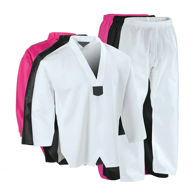 Premium Taekwondo Uniform for Martial Arts Enthusiasts-OEM Training Wear for BJJ Kickboxing Judo-for Karate & MMA Wholesale