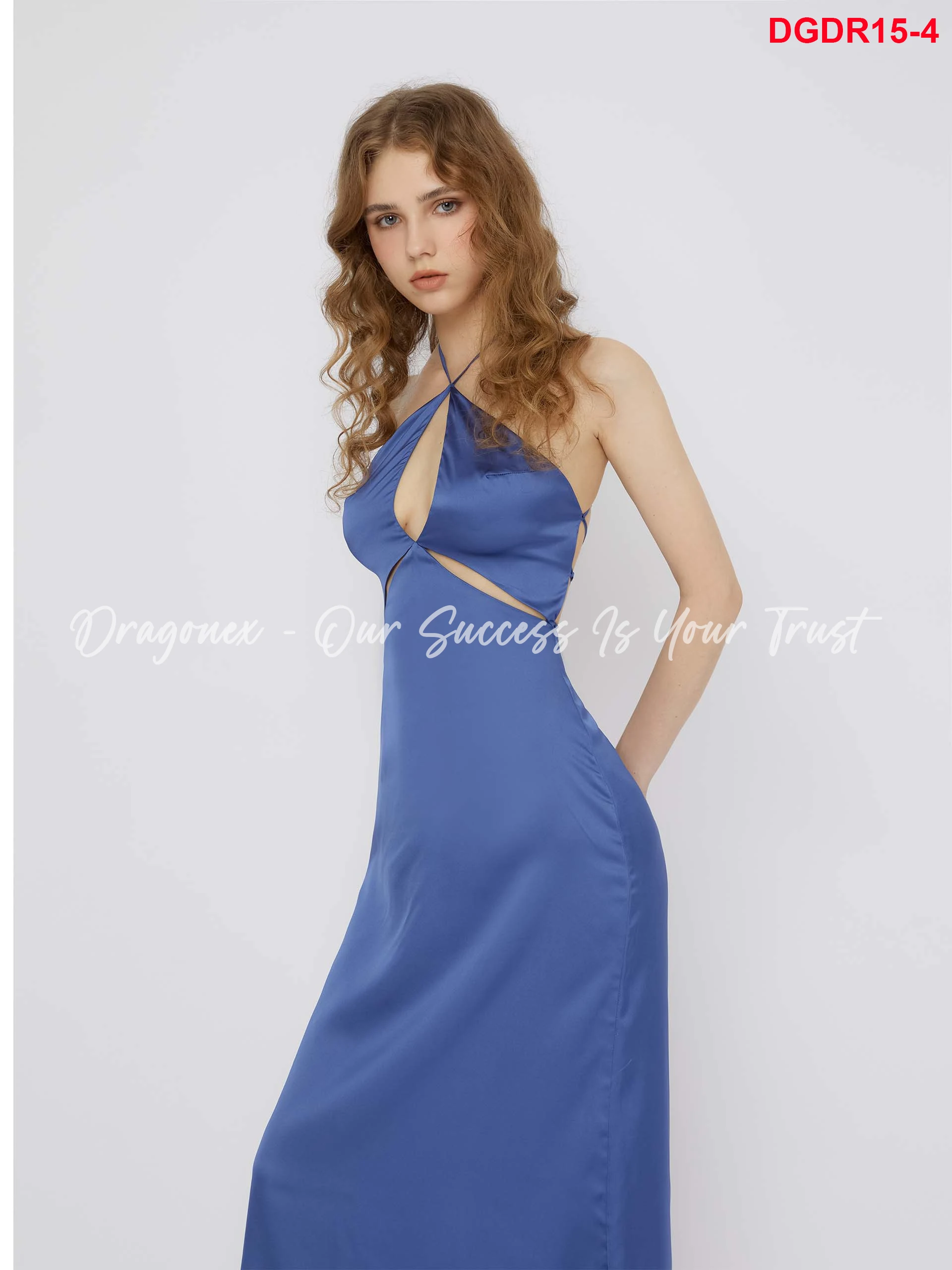 Baby Blue Mini Dress Sheath Floor Length Luxe Satin Bridesmaid Dress Formal Dresses DR15 Floor Length Gown Cut On The Bias