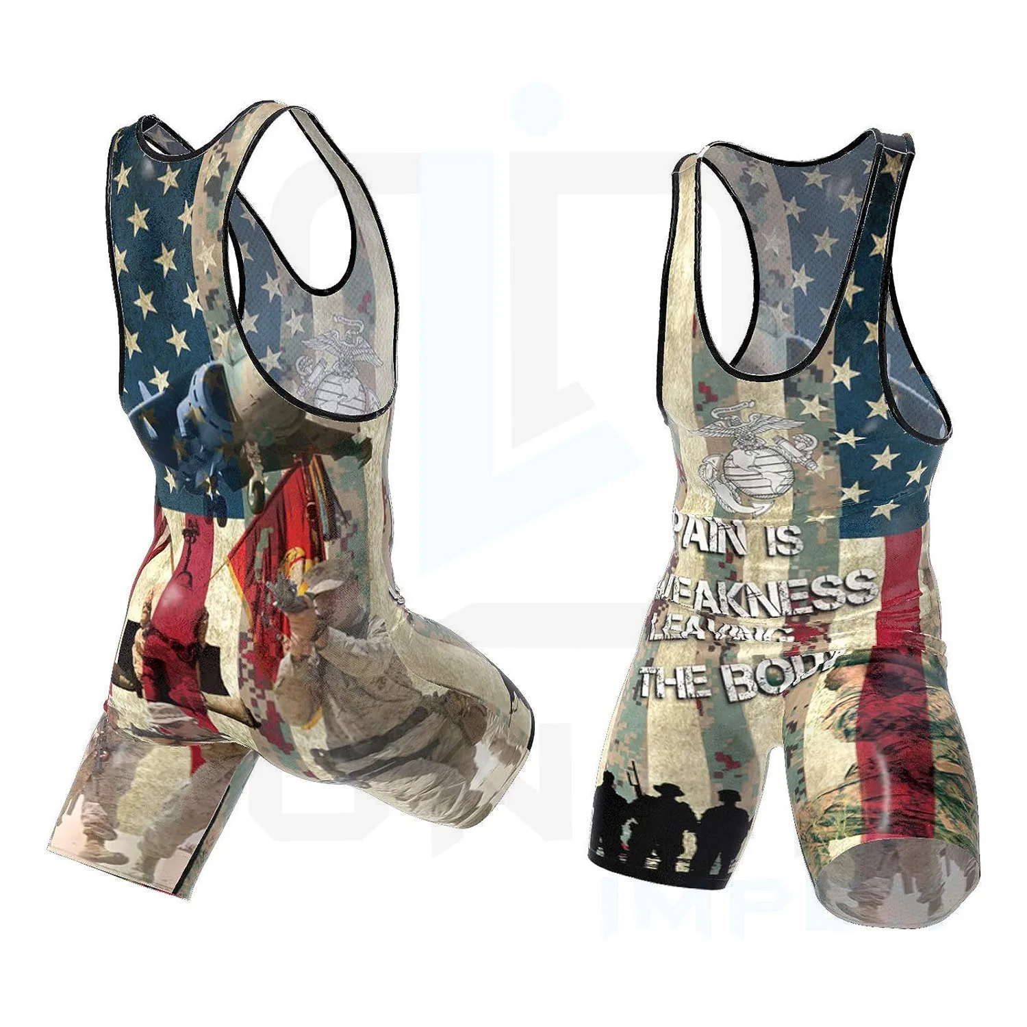 Wrestling Singlet For Men And Youth Powerlifting MMA Apparel Best Gear Possible To Fighters Wrestlers Lifters And Boxers