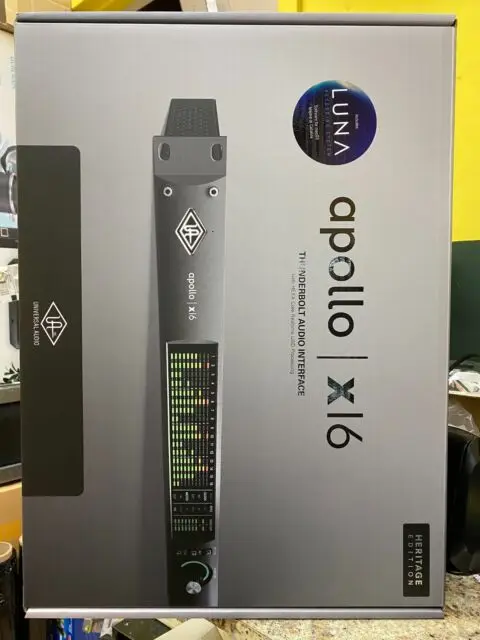 Hot Discounted Universal Audio Apollo x16 Heritage Edition Thunderbolt 3 Audio Interface