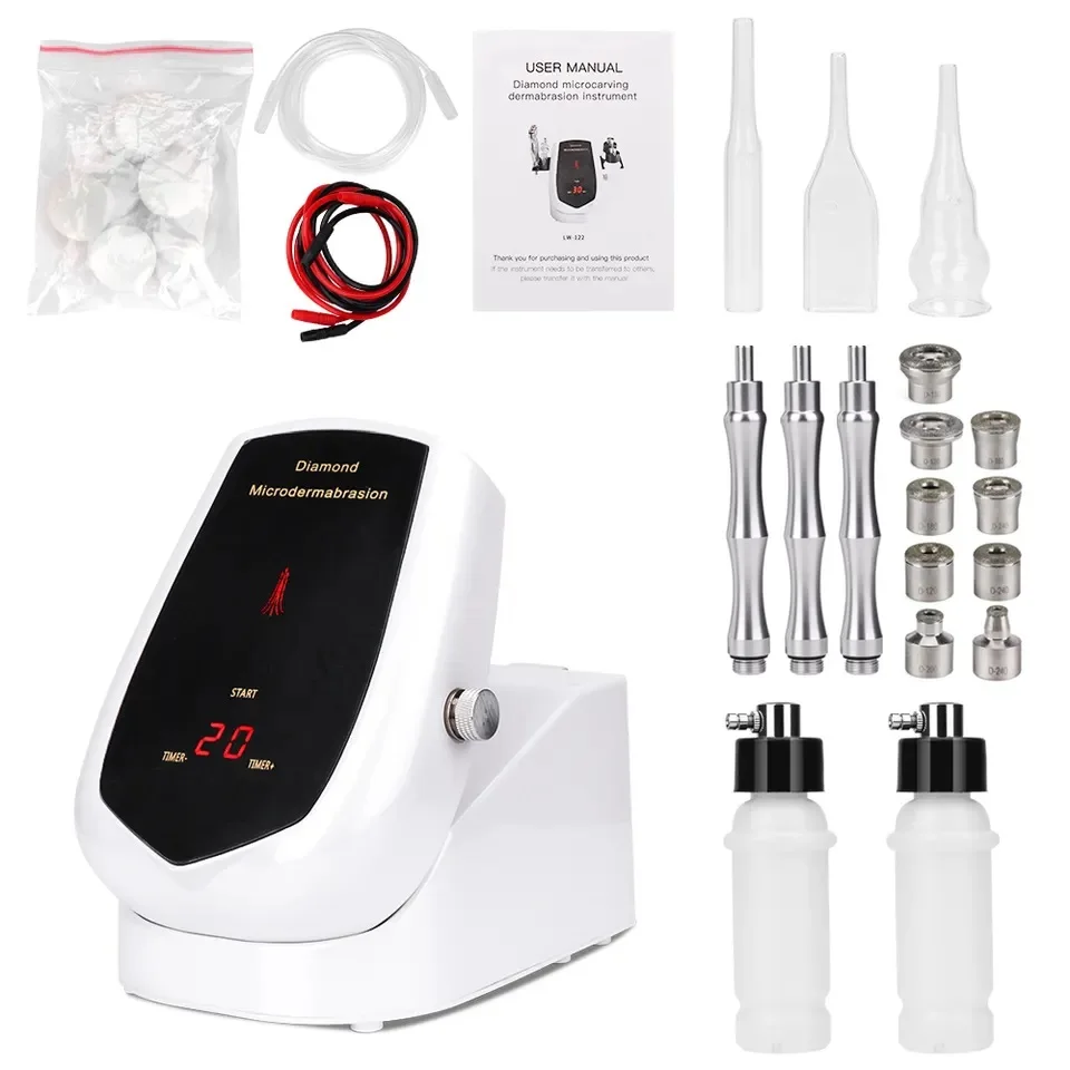 Newest diamond tip microdermabrasion machine professional crystal micro dermabrasion machine