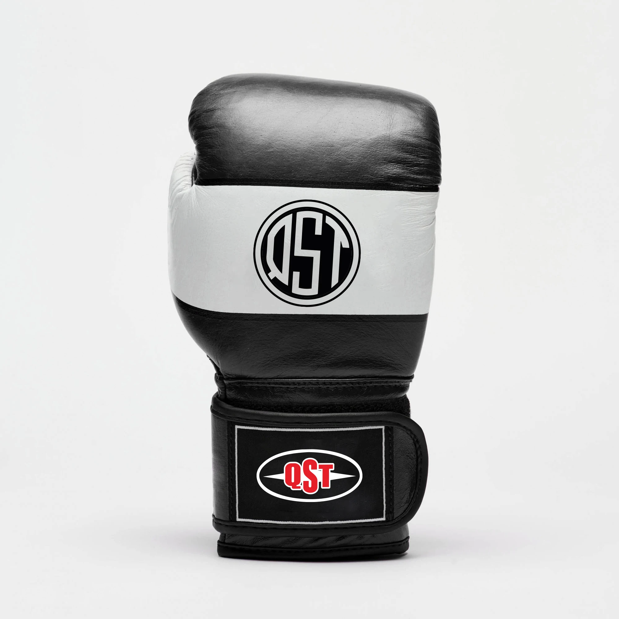 cowhide leather advanced perfect fit hand boxing gloves tough leather heavy duty boxing gloves for power kickboxing