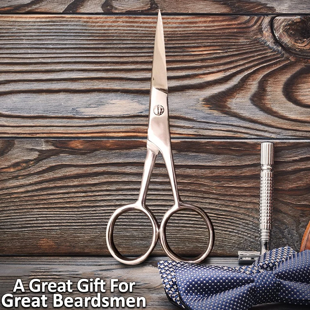 Custom Expensive Beard Shears Salon Use High Quality Hair Cutting Scissors Beauty Salon Scissor With Pouch