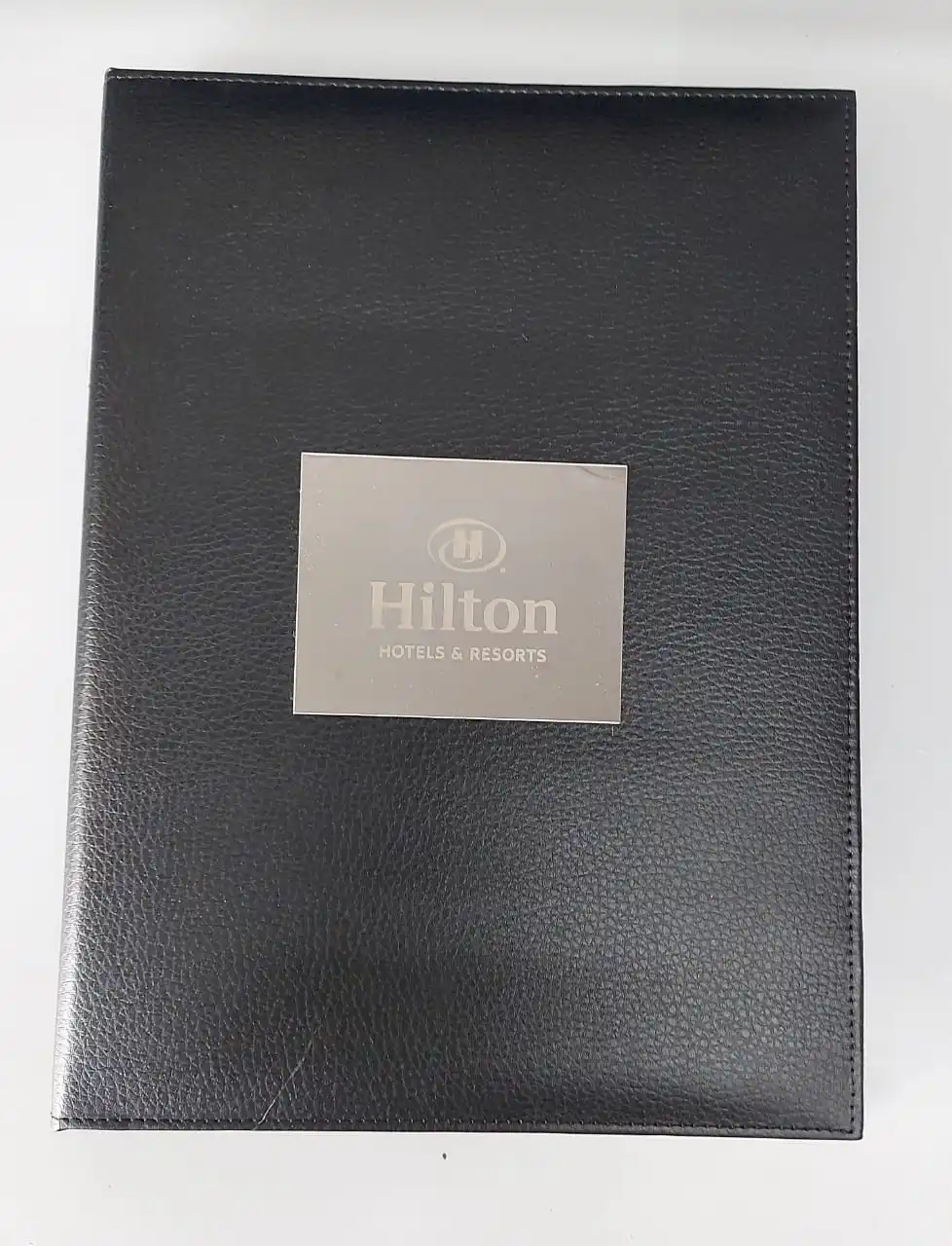 Indian Exporter Offers Best Quality Black Restaurant Menu Cover Wholesale Price Cheap Metal Folder for Hotel Use