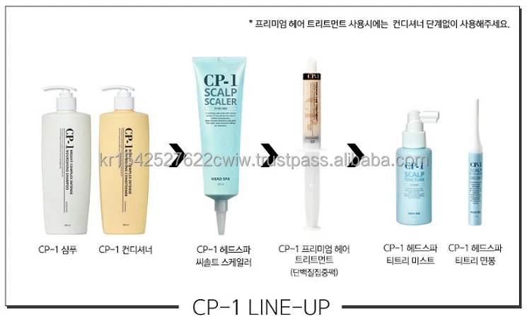 CP-1 Head Spa Scalp Exfoliator 2ml Private Label Organic Nourishing Moisturizing Collagen Protein Keratin Argan Oil Ampoules